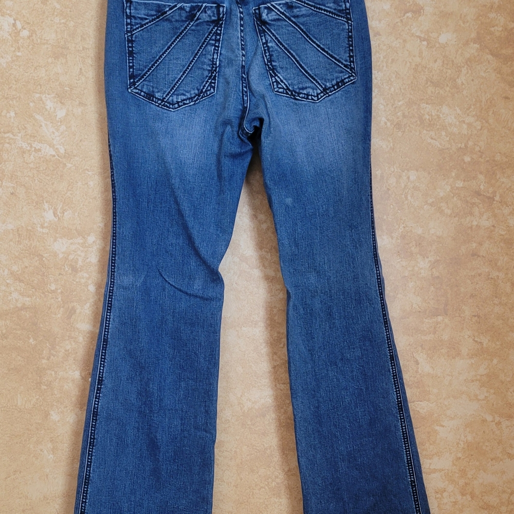 Shyanne Blue Flare Wide Leg Jeans
